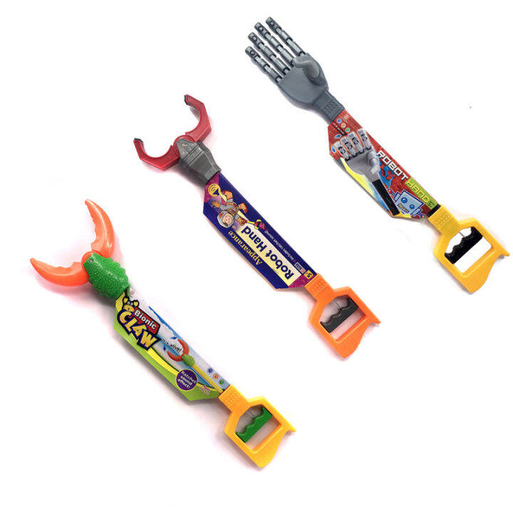 Kids Robot Hand Grabber Robotic Arm Gear Manipulator Claw Litter Picker
