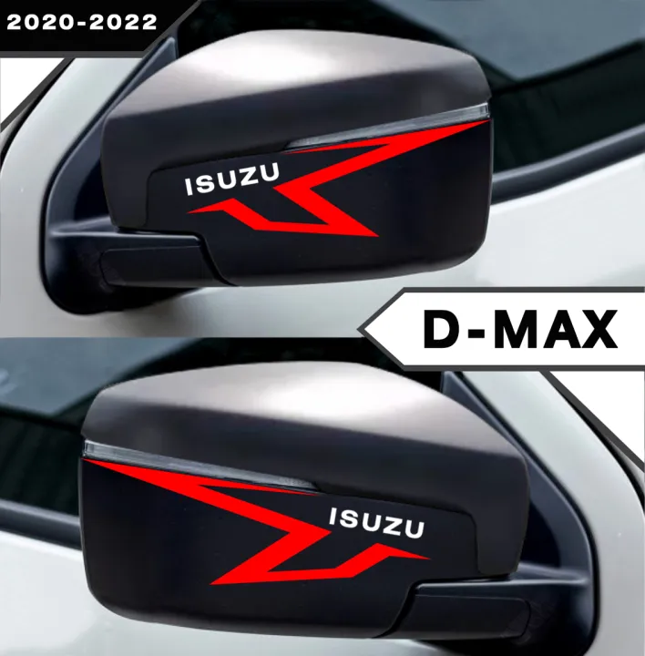 For ISUZU DMAX VCross XSeries rear view mirror sticker 2020 2021 2022