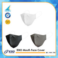 EGO ผ้าปิดปาก หน้ากาก หน้ากากอนามัย Mouth Face Cover MK001 BK /WH /GY (45)