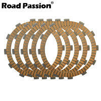 Road Passion 5pcs Motorcycle Clutch Friction Plates Kit For Kawasaki EX250 Ninja 250 250R 2006-2007 ZZR250 EL250 Eliminator