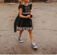 【hot】❈  Darth Vader Inspired  Gray Galaxys Villain costume girls dresses