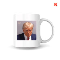 Zhaixiankui Trump Mugshot-11ออนซ์แก้วกาแฟ-Trump 2023 Georgia คุก Mugshot-แก้วกาแฟพรีเมี่ยมเซรามิคสีขาวแก้วกาแฟแปลกใหม่