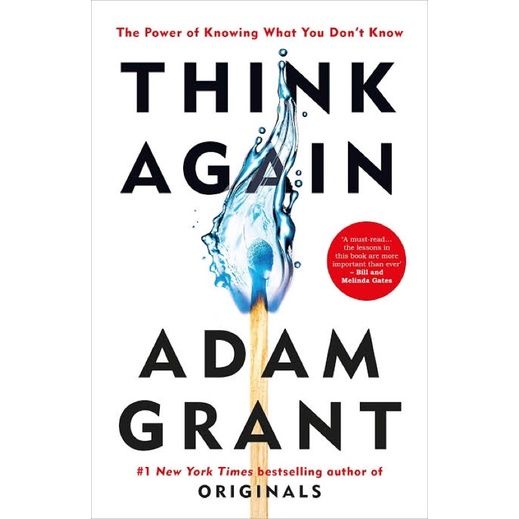 A happy as being yourself ! >>> Think Again by Grant, Adam