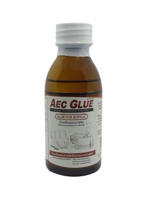 น้ำยาเชื่อมแผ่นอะคริลิคชนิดไร้คราบขาว Aec glue 110g น้ำยาเชื่อมพลาสติกอคลีลิก