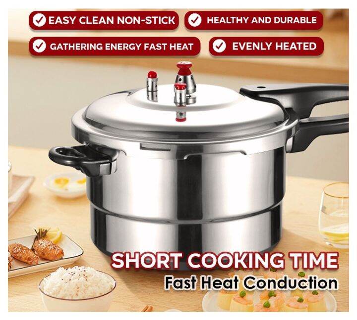 Easy Clean Nonstick Pressure Cooker Stainless Steel Kitchen Appliances