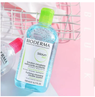 ไบโอเดอม่า-bioderma-h2oคลีนซิ่ง-ทำความสะอาด-เช็ดล้างเครื่องสำอาง-สำหรับผิวแพ้ง่าย-ผิวผสม-ผิวมัน-ผิวแห้ง-ขนาด-500-ml-make-up-removing-พร้อมส่ง