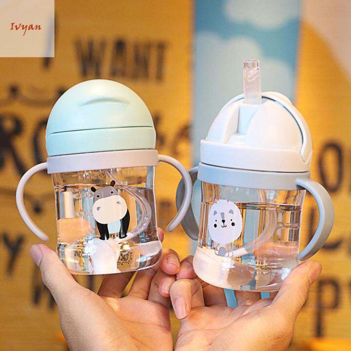 250ML Cartoon Sippy Cups for Toddler and Kids Child Learning Cup Water  Bottle