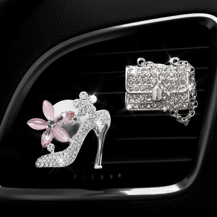 inlay-drill-purse-heel-car-air-conditioning-outlet-perfume-interior-accessories-fragrance