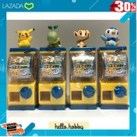 [ ถูกที่สุด. ลด 30% ] Candy Toy - Pokemon MINI GACHA Pokemon Capsule Toy Vending Machine With Candy by ApexT (Set of 4) [ โมเดล ฟิกเกอร์ ของสะสม ].