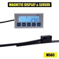 M503 Magnetic Scale DRO Display Integrated Embedded Magnet Measurement System Magnetic Tape with Stain Belt Profile Woodworking