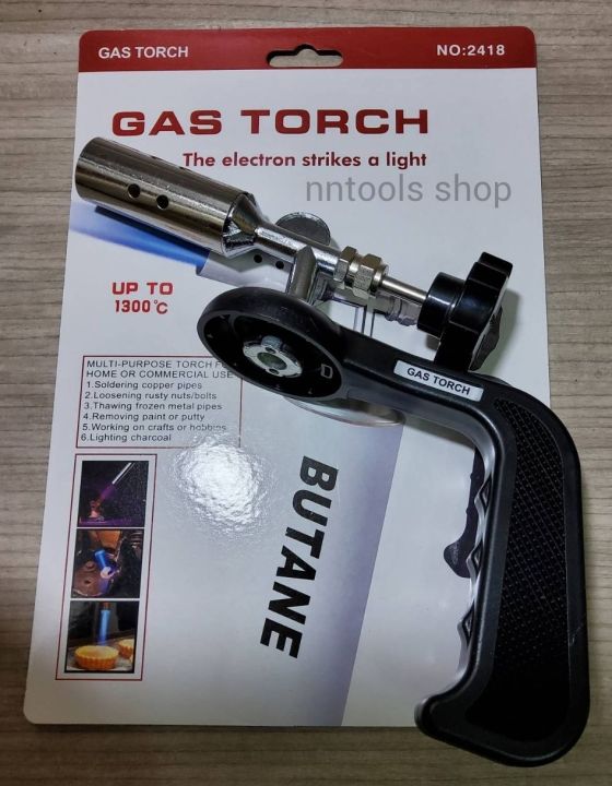 หัวพ่น-gas-torch-รุ่น-2418-ปืนพ่น-ทำอาหาร-งานช่าง-ไม่มีวัตถุไวไฟ-เป็นอุปกรณ์สำหรับใช้ในครัว