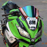 ลิ้นใต้ไฟหน้า Kawasaki Ninja 300 250 ปีกหน้าใต้ไฟ MotoGP วิงเล็ต วิงล็ท wing lets ปีกล่างนินจา 300 วิงเล็ทใต้ไฟหน้าสีดำ ปีกรถบิ๊กไบค์ทรงสปอร์ต ปีกล่างแอโรไดนามิก