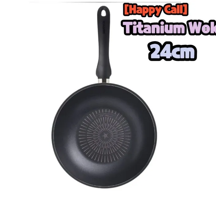 [Happy Call] IH Induction 24cm Plasma Titanium Royal pan. Lazada PH