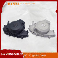 OTOM รถจักรยานยนต์ซ้าย Crankcase ฝาครอบจุดระเบิด9หลุม Magneto Coil Guard สำหรับ ZONGSHEN NC250 NC250S NC300S ZS177MM MOTOLAND GR78