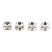 ruyifang 4pcs 4*13*7mm 624UU HCS U Groove GUIDE รอกรางลูกปืนล้อ