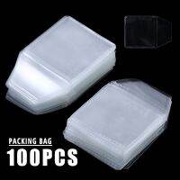 【CC】 100pcs 45mm Transparent Coins Storage Coin Pockets Plastic Commemorative Collection Organizer