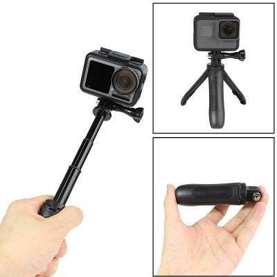 ไม้เซลฟี่ ขนาดเล็ก และขาตั้งกล้อง ขยายได้ สําหรับ GoPro Hero 9 8 7 6 5 4