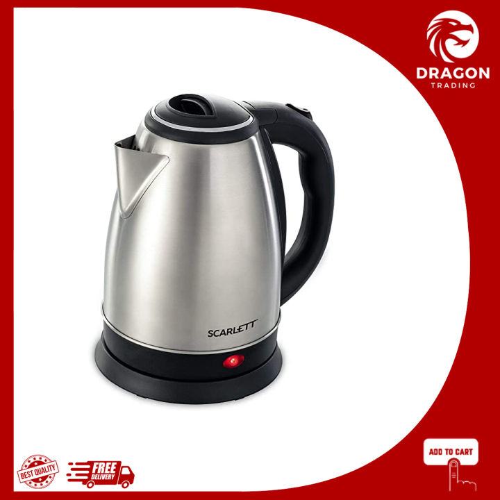 HadinEEon Electric Kettle 1.5L, 100% Stainless Steel Interior