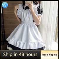 ☒۩ Spring Summer Cosplay Sexy Coffee Maid Role Play Uniform Kawaii for Lolita Girl Plus Size Outfit Anime Costumes