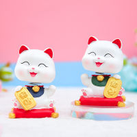 Festive Trick * Caimao Creative Cute Mascot Car Decoration Handmade Toy Cake Baking Table Decorations