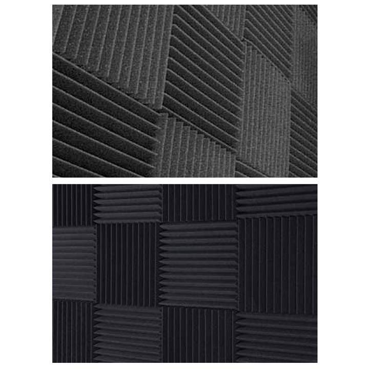 แพ็ค-2-ชิ้น-ฟองน้ำซับเสียง-แผ่นซับเสียง-ฟองน้ำกันเสียง-acoustic-foam-ทรง-v-shape-foam-sound-insulation-panels-ขนาด-30-x-2-5-x-30-ซม