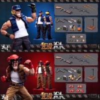 hot！【DT】✹❁☜  TUNSHI Studio TS-009 TS-010 1/12 Men Metal Slug Clark Ralf Set 15cm Figure Dolls Collection