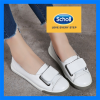 รองเท้าผู้หญิง Scholl Scholl รองเท้าแตะหนังของผู้หญิงรองเท้าสตรี Kasut Wanita รองเท้าแตะลำลอง Scholl รองเท้าแตะสตรี Scholl สำหรับผู้หญิง Scholl รองเท้าแตะโบฮีเมียผู้หญิงรองเท้าโบ้ทรองเท้าโลฟเฟอร์แบน