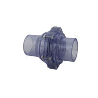 วาล์วระบายน้ำวาล์วย้อนกลับ Pvc Water Non-Return Valve เส้นผ่านศูนย์กลางภายใน50Mm 63Mm