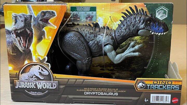 Jurassic World Dino Tracker Wild Roar Dryptosaurus | Lazada