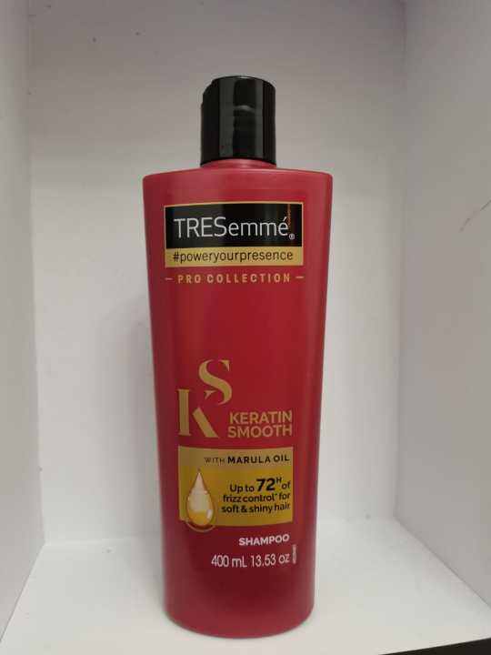 Tresemme Pro Collection Keratin Smooth With Marula Oil 400ml Lazada Ph 8498