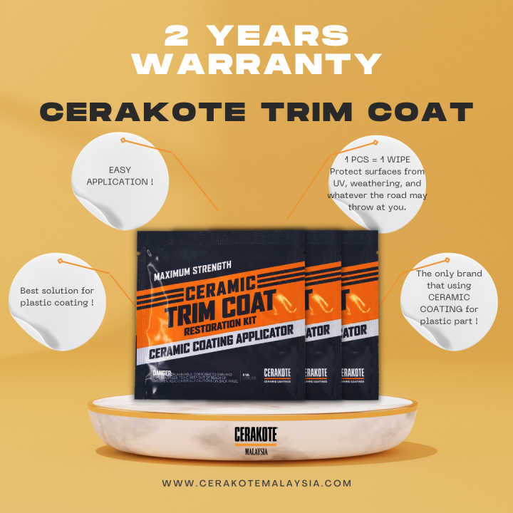 Cerakote Trim coating Caution