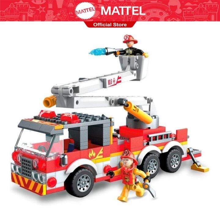 Mega Construx Wonder Builders Firetruck | Lazada