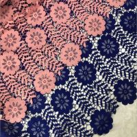 Flower embroidery lace fabric for Underwear bedding wedding dress cloth accessories diy sewing material by the yard