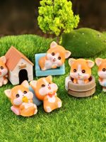 ❀❀ Cartoon dog model trendy blind box resin crafts girl heart desktop micro decoration ornaments