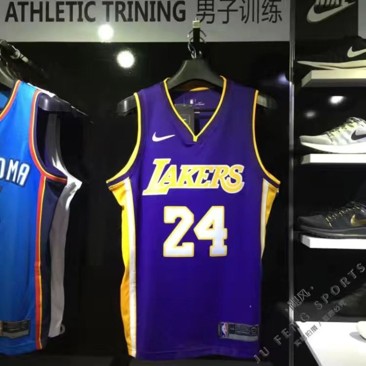 cosido-เสื้อยืด-ลายทีมบาสเก็ตบอล-los-angeles-lakers-24-kobe-bryant-2022nba