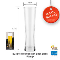 แก้วเบียร์ แก้วทรงสูง ( 1 Pcs.) Ocean Glass Metropolitan Beer glass Fizzup 14.5 oz (410ml)