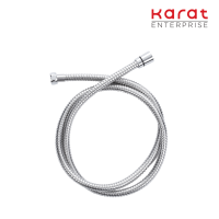 Karat Faucet สายฝักบัวสีโครเมี่ยม สแตนเลส 304 ยาว 150 ซม. (หมุนได้ 360 องศา) รุ่น KA-06-921-50