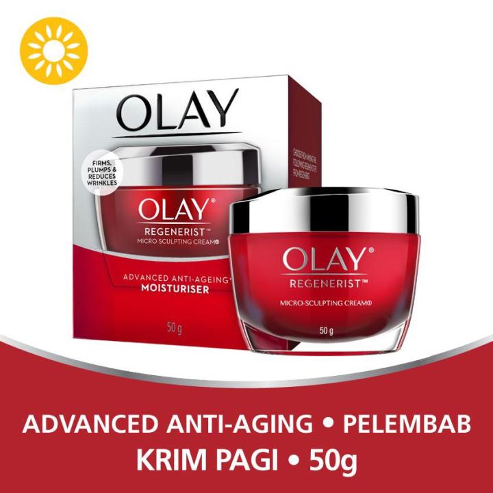 Olay Krim Pelembab Pagi Regenerist Advanced Anti Aging Skincare 50g