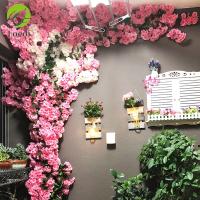 【YF】 1Pcs blossom tree Artificial flower 90cm Silk simulation Wedding Arch decoration home