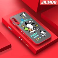 เคส JIUMOO สำหรับ Huawei Nova4 Nova 4E P30 Lite ลายการ์ตูนแครอท Pochacco บางดีไซน์ใหม่ขอบสี่เหลี่ยมด้านข้างกันกระแทกมีน้ำค้างแข็งโปร่งใสแข็งเคสมือถือปลอกซิลิโคนคลุมทั้งหมดกล้องป้องกันการกระแทกเคสอ่อน