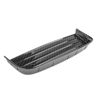 ◐☄ Carbon Fiber Coin Tray Storage Box Pad Panel Cover Trim Sticker for Ford Mustang 2015 Interior Accessories Car