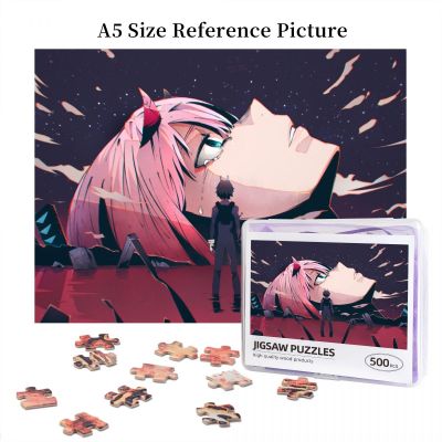 Darling In The FranXX (2) Wooden Jigsaw Puzzle 500 Pieces Educational Toy Painting Art Decor Decompression toys 500pcs