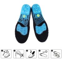 1p รองเท้ากีฬา Insoles Unisex ผู้ชาย ผู้หญิง แรงกระแทกสูง Sho ดูดซับความยาวเต็มพื้นรองเท้าวิ่ง