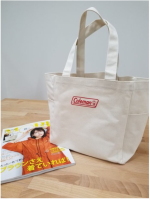 ​ใหม่​⚡กระเป๋าColeman​  Canvas white Tote shopping bag simple style​กระเป๋าถือน่ารักสะพายข้าง