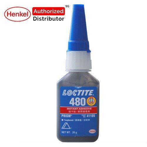 Loctite 480 is a toughened, fast curing instant adhesive that is ideal