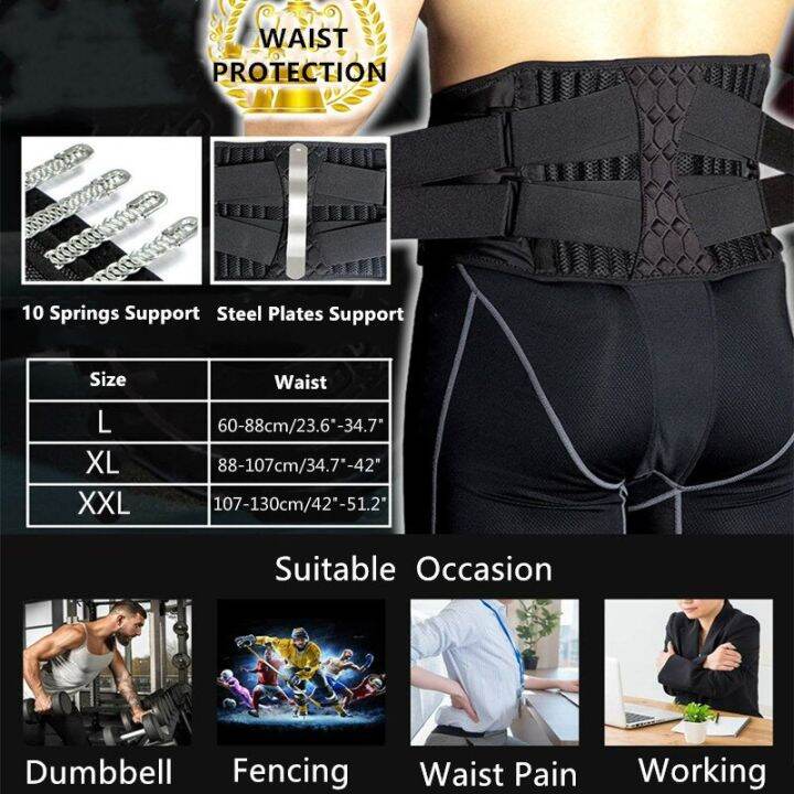 medical-back-brace-waist-trainer-belt-spine-support-men-women-breathable-lumbar-corset-orthopedic-faja-lumbar-hombre-gym-belts