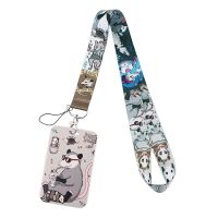 [HOT HUIQKKJKUIO 556] LX691สัตว์ Opossum Lanyard สำหรับคีย์โทรศัพท์มือถือแขวนเชือก Keycord USB ID Card Badge ผู้ถือพวงกุญแจ DIY Lanyard