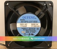 2023 ☆ OUFENG 12038 AC230V 3610PS-23T-B30พัดลมทำความเย็นปริมาตรอากาศสูง17W 18W