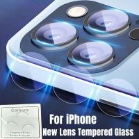 Lens Tempered Glass For iPhone 14 Pro Max Camera Protector Split Glass For iPhone 11 12 13 Pro Max 14Plus 14pro max Lens Glass  Screen Protectors