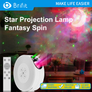 Brifit Máy chiếu ánh sáng ban đêm đầy sao LED 7 màu Laser ánh sáng xung